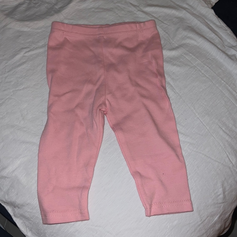 Baby pink pants size 3-6 months